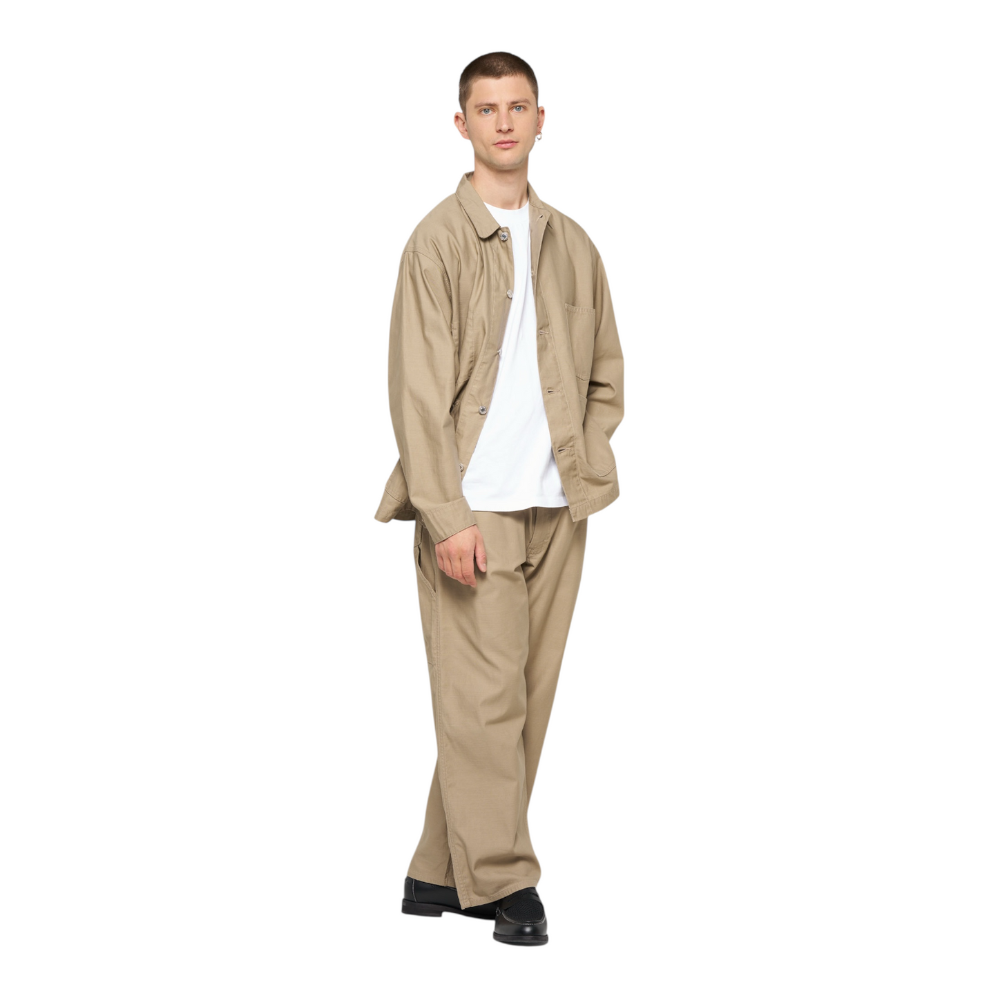 Edwin Coverall Beige