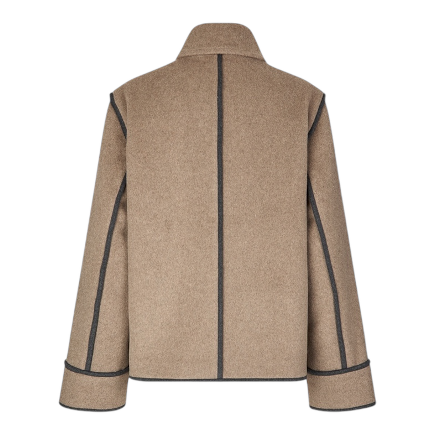 mbyM Plawie-M Coat Greige Melange