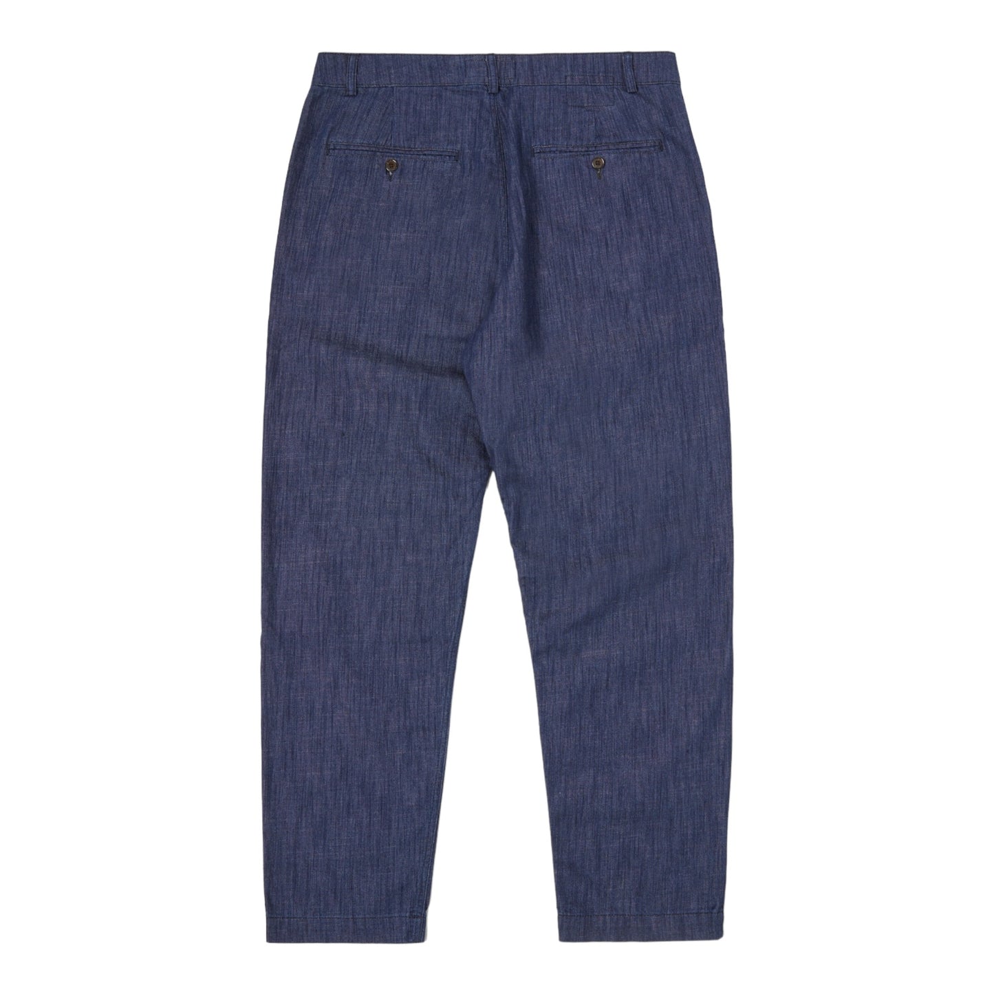 Universal Works Military Chino In Indigo Atlantic Denim