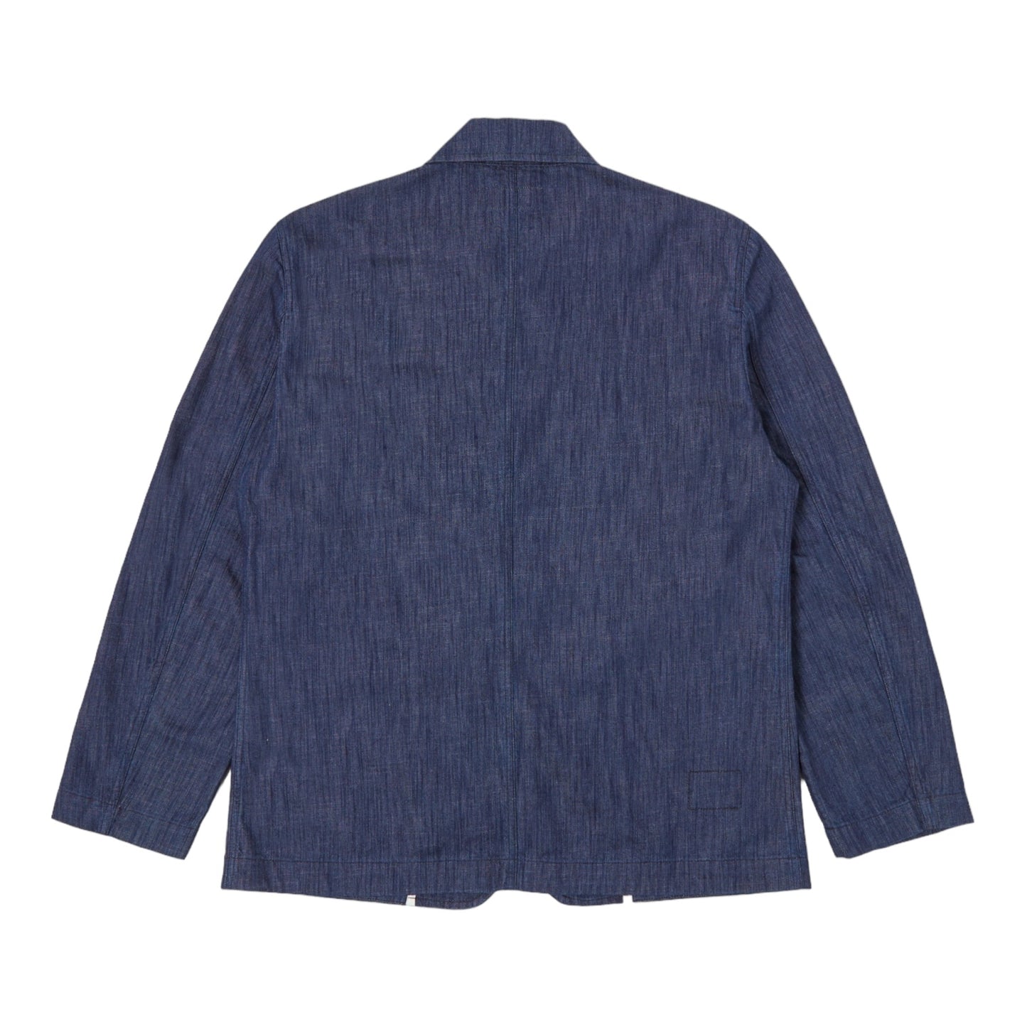 Universal Works Bakers Jacket In Indigo Atlantic Denim