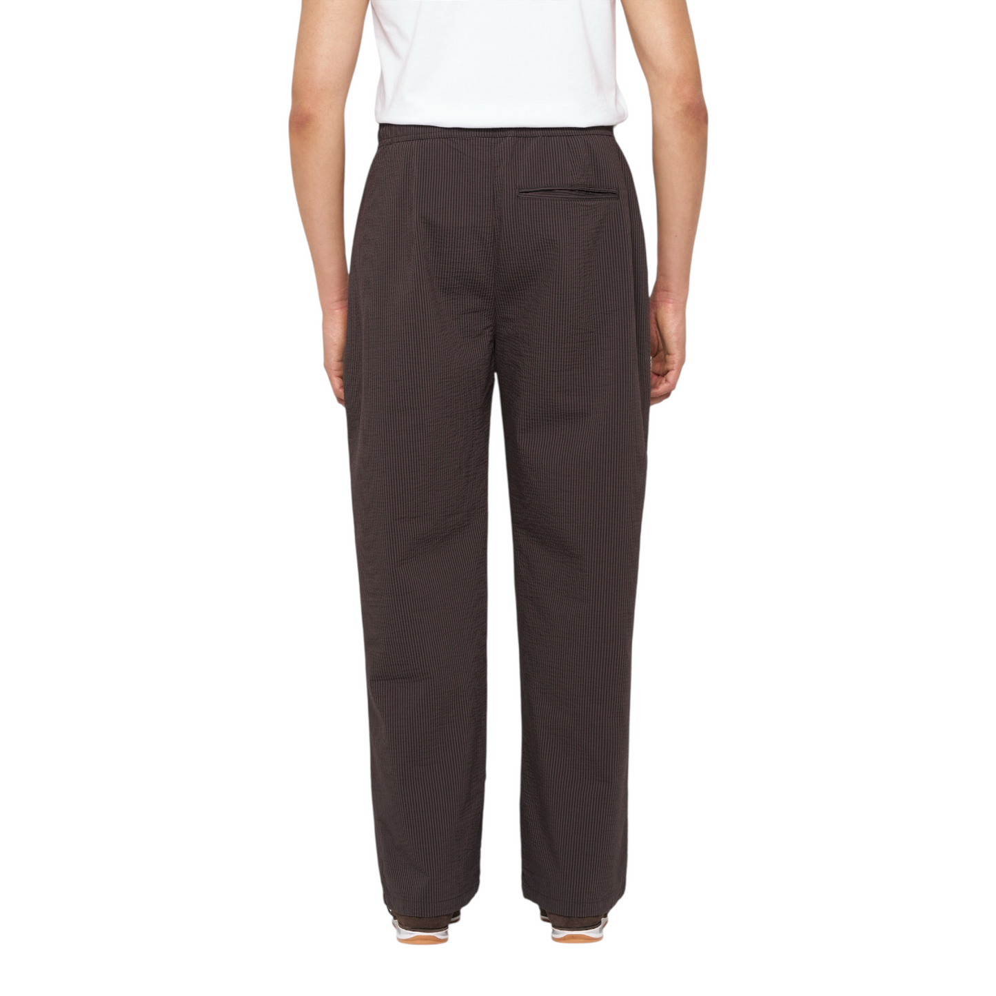 Edwin Edison Pants Coffee Bean/Black