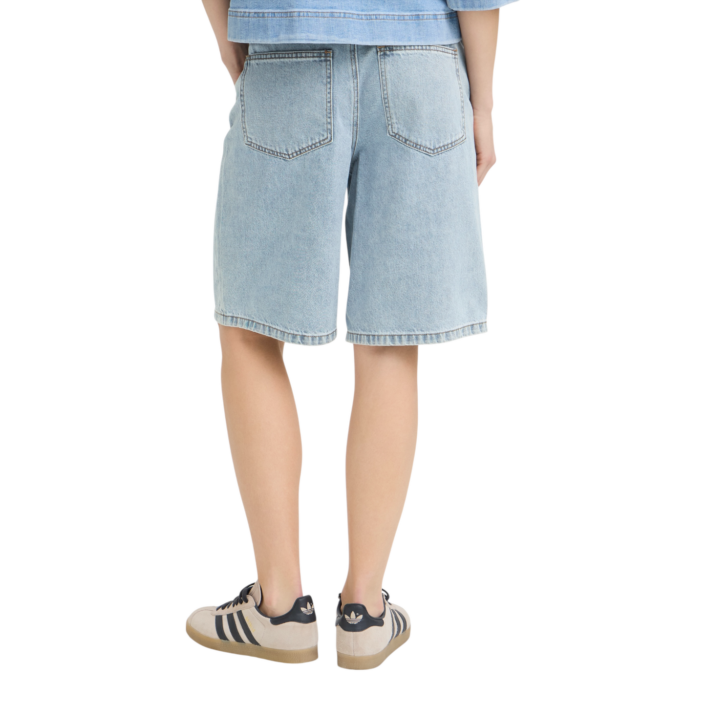 Pulz Jeans Bridget Short Light Blue Denim