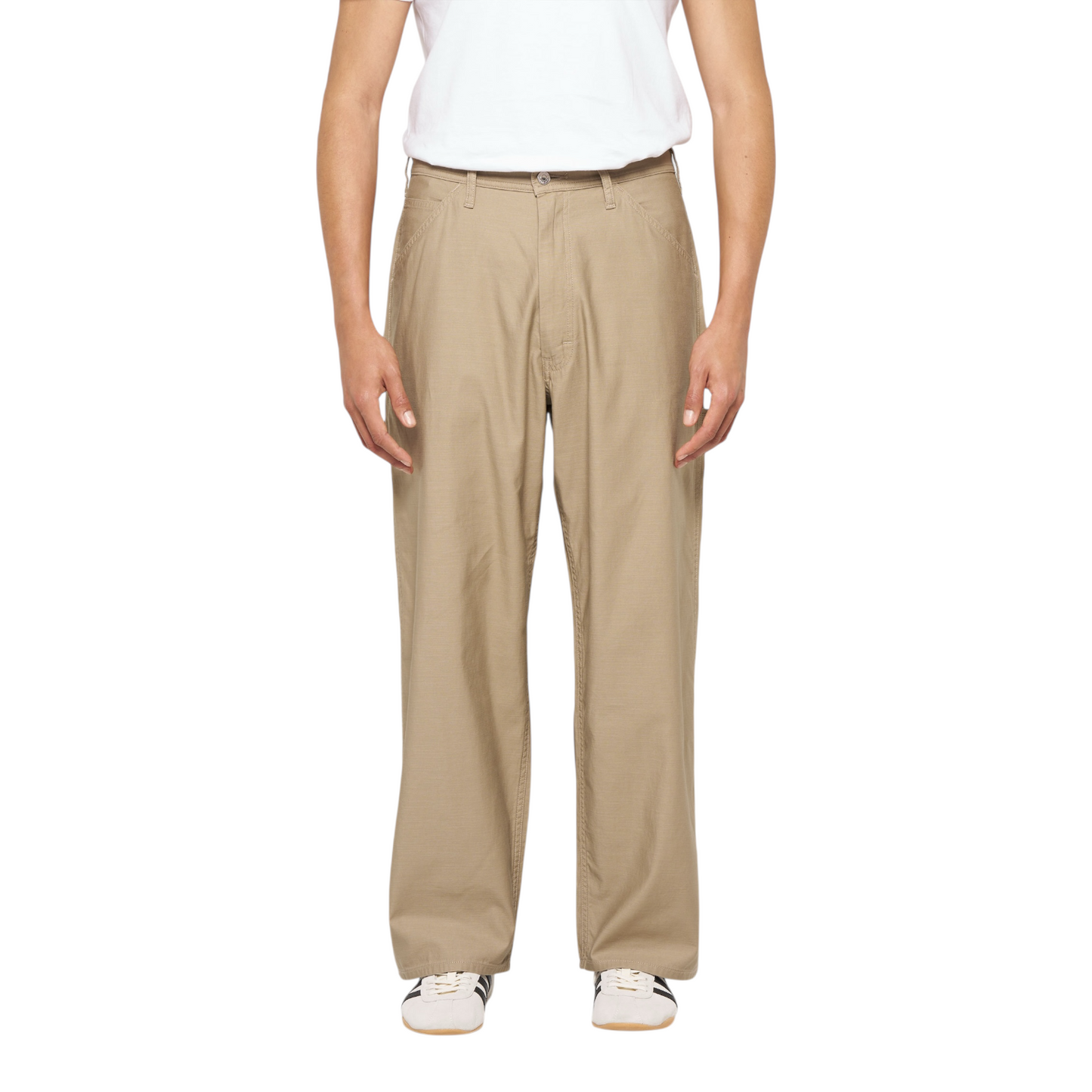 Edwin Painter Pants Beige