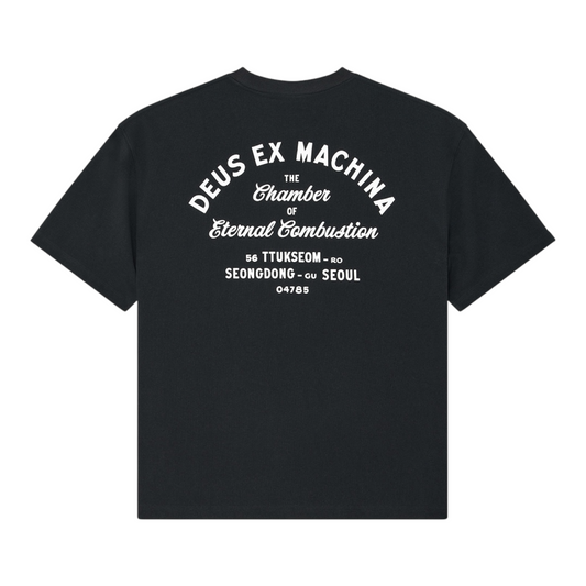 DEUS Seoul Sign Tee Black