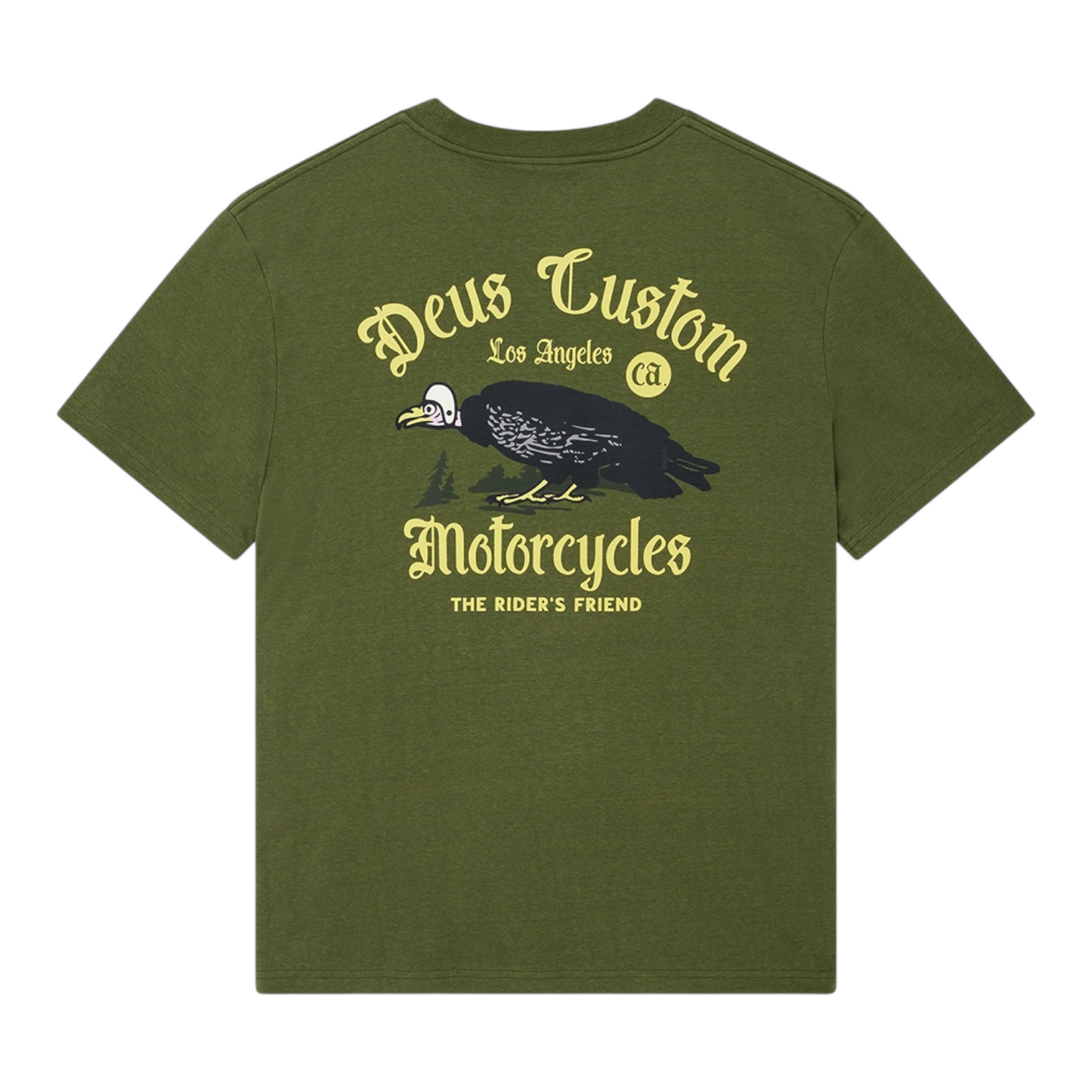 DEUS Beep-Beep Tee Pine Green