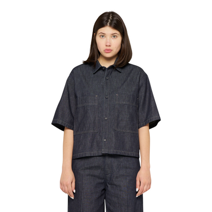 Edwin W’ Delme Shirt Blue