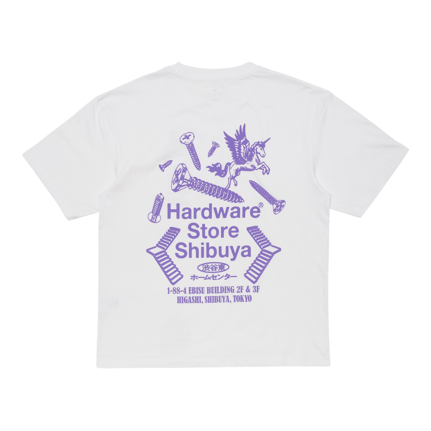Edwin Hardware Store Shibuya TS White