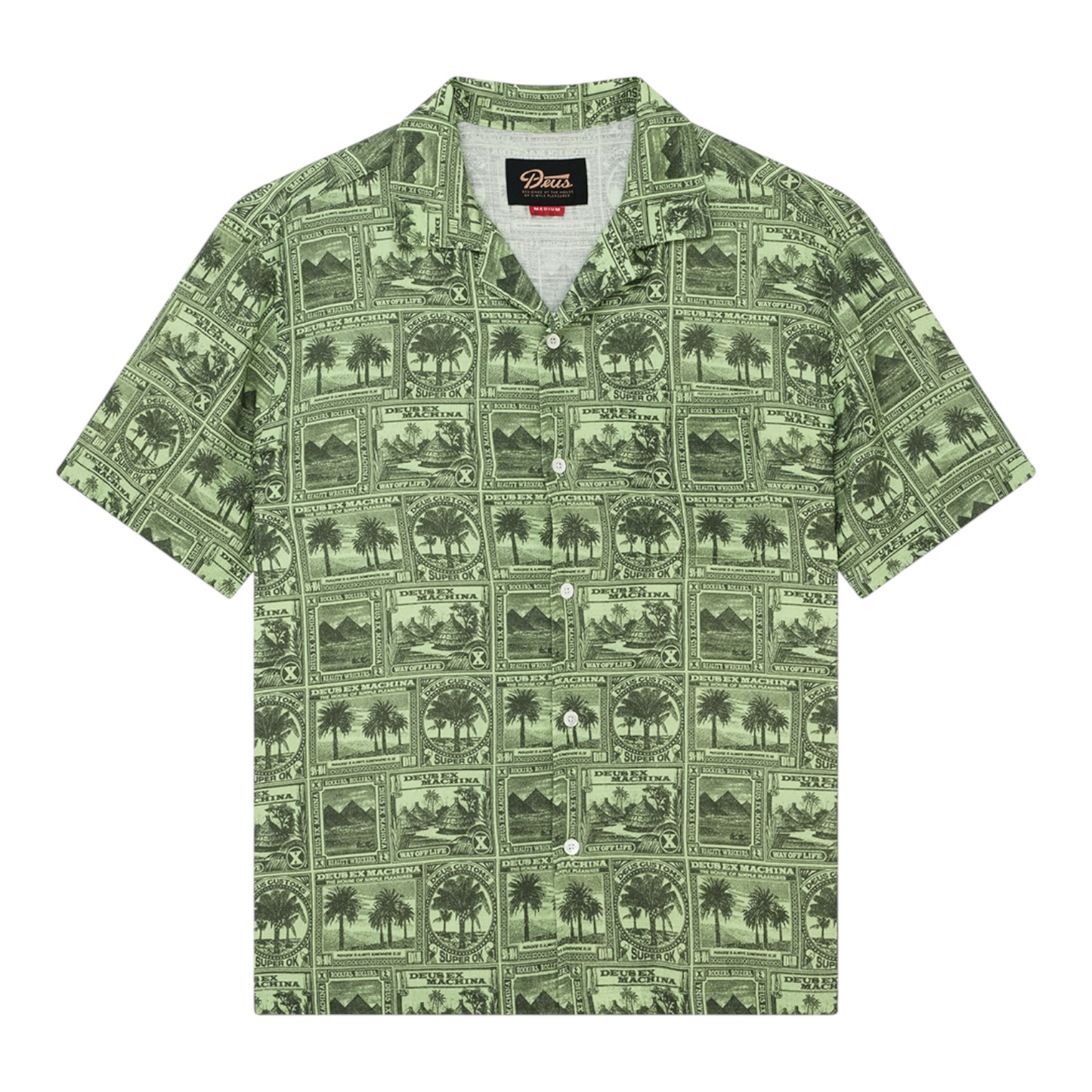 DEUS Mail-Man Shirt Green