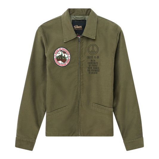 DEUS Fugazi Jacket Pune Green