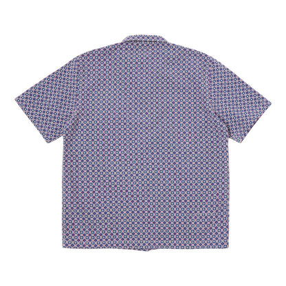 Universal Works Road Shirt In Navy Tile 1 Cotton