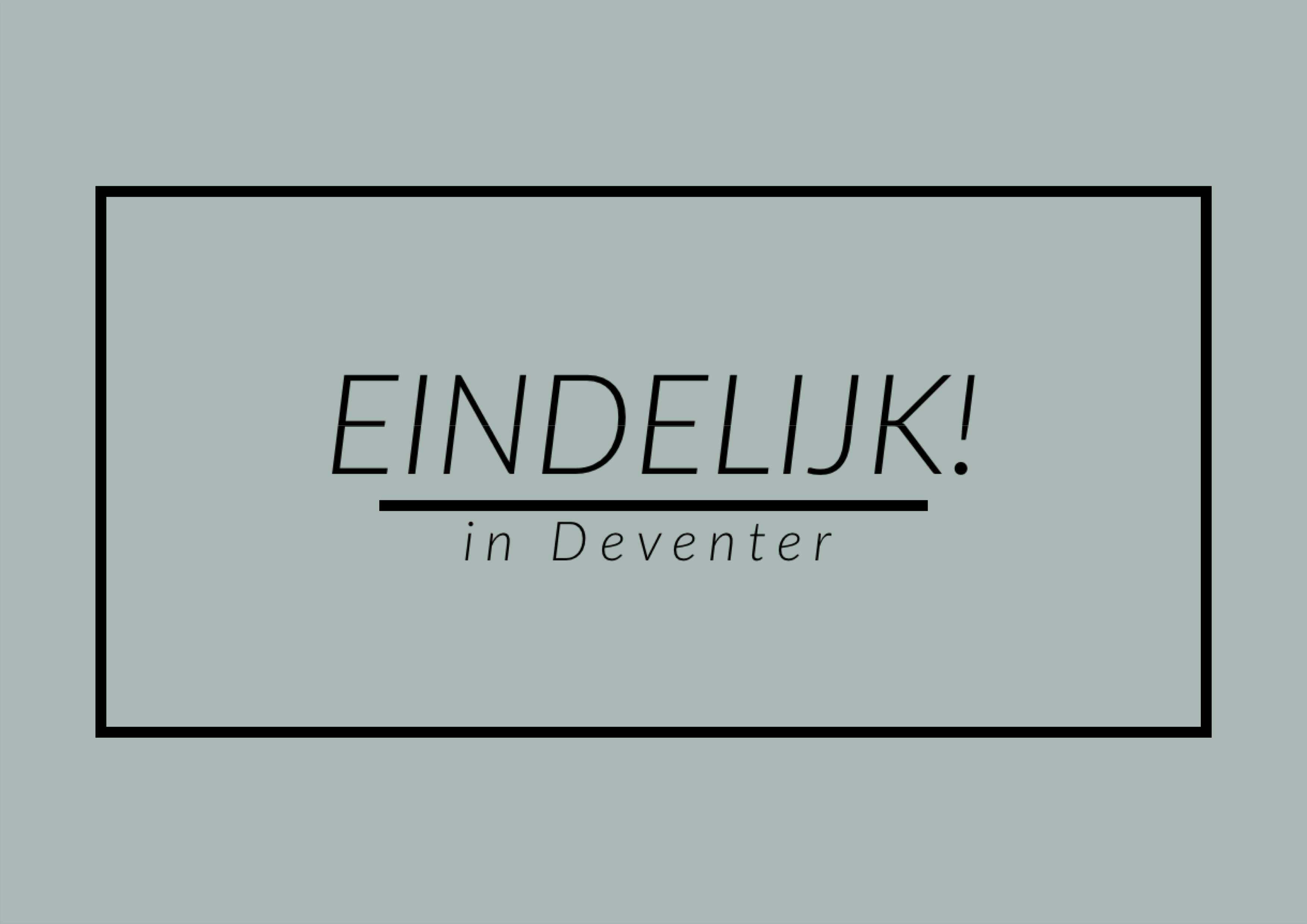 Eindelijkindeventer