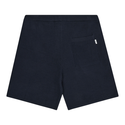 Knowledge Cotton Loose Knit Short Night Sky